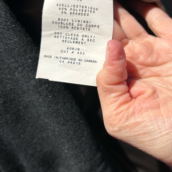 Men’s Black Harry Roses Trench Coat with removable Lining Size 40 - Picture 11 of 16